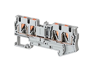 籠式端子-PT二進二出直插彈簧端子